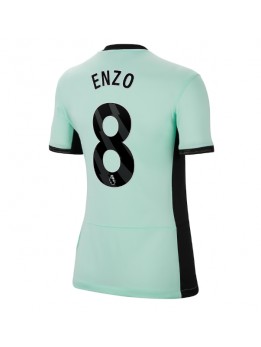 Ženski Nogometna dresi replika Chelsea Enzo Fernandez #8 Tretji 2023-24 Kratek rokav